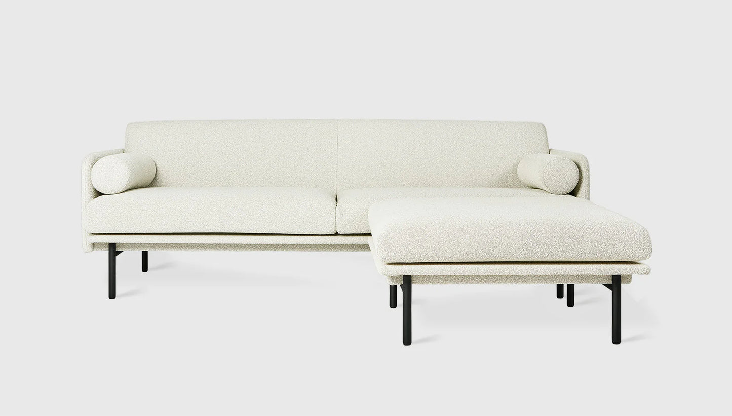 Foundry Fabric Bi-Sectional Sofa