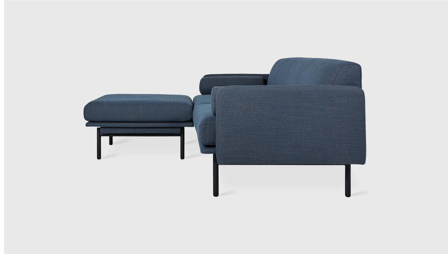 Foundry Fabric Bi-Sectional Sofa