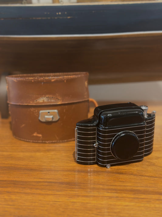 1930s Kodak Bantam Special Camera with Leather Case