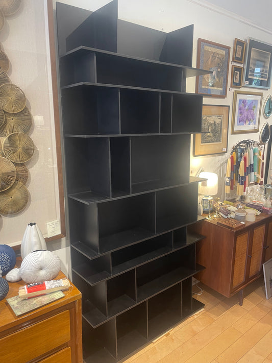 Italian Black Bookcase