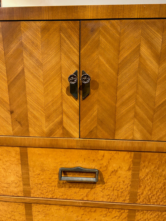 5 Drawer Bird-Eye Maple Dresser