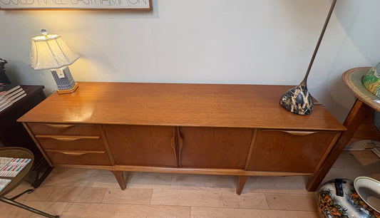 Low Sideboard with 2 Cabinets and 3 Drawers