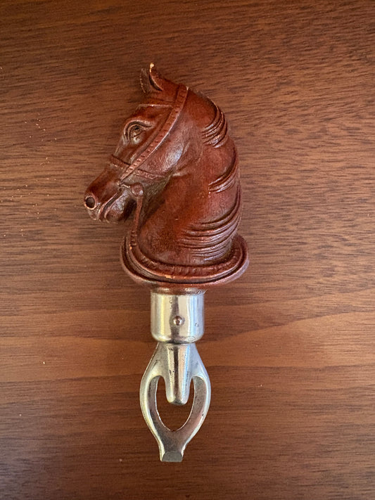 Vintage Syroco Carved Horse Head Bottle Opener