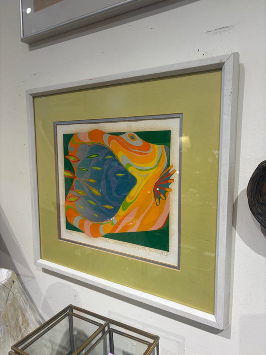 '77 Signed Marcel "Teeth Washers" Screen Print 90/90