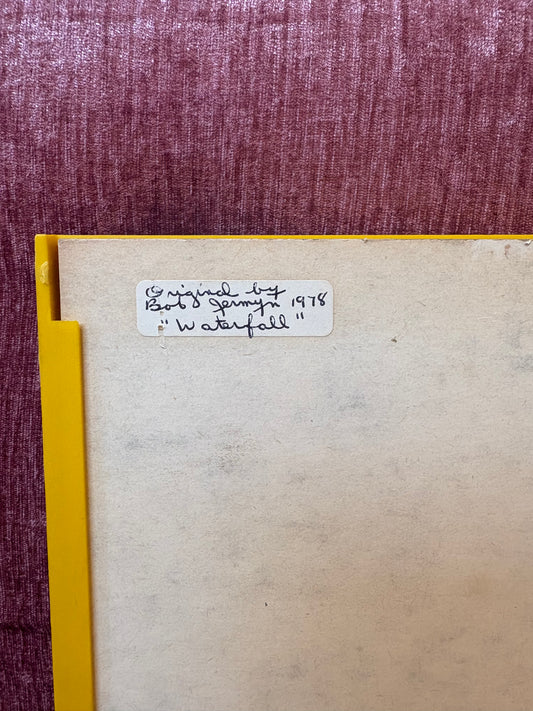 '78 "Waterfall" Small Painting