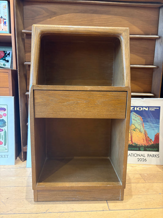 Bedside Table with One Drawer & Cubby