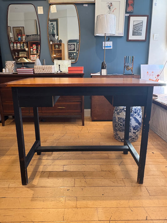 Two-Tone Wood Drafting Table