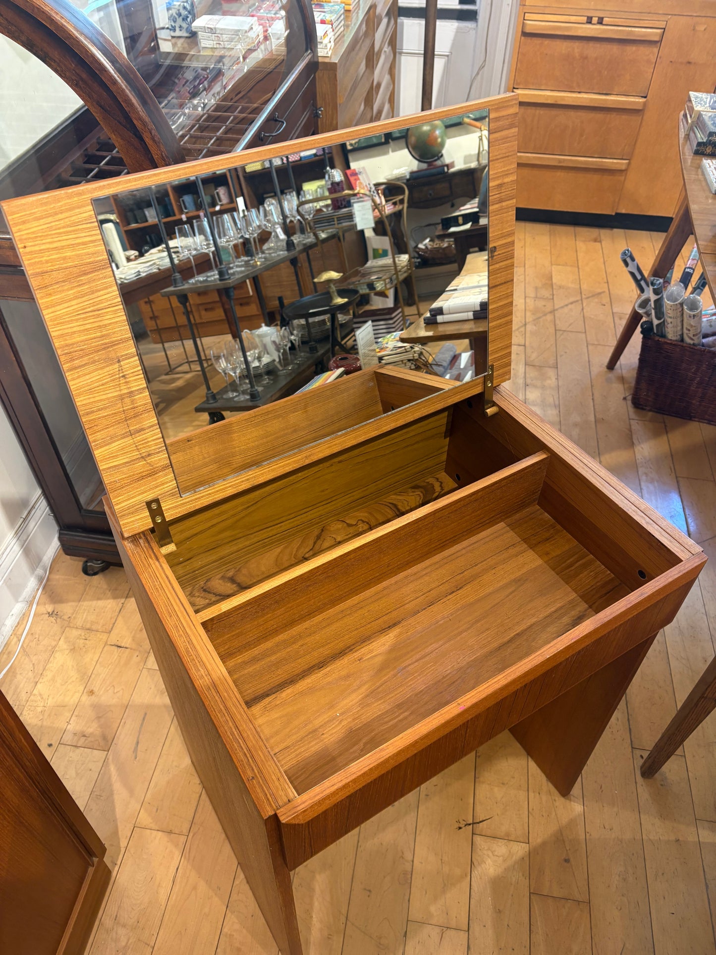Danish Small Wood Vanity