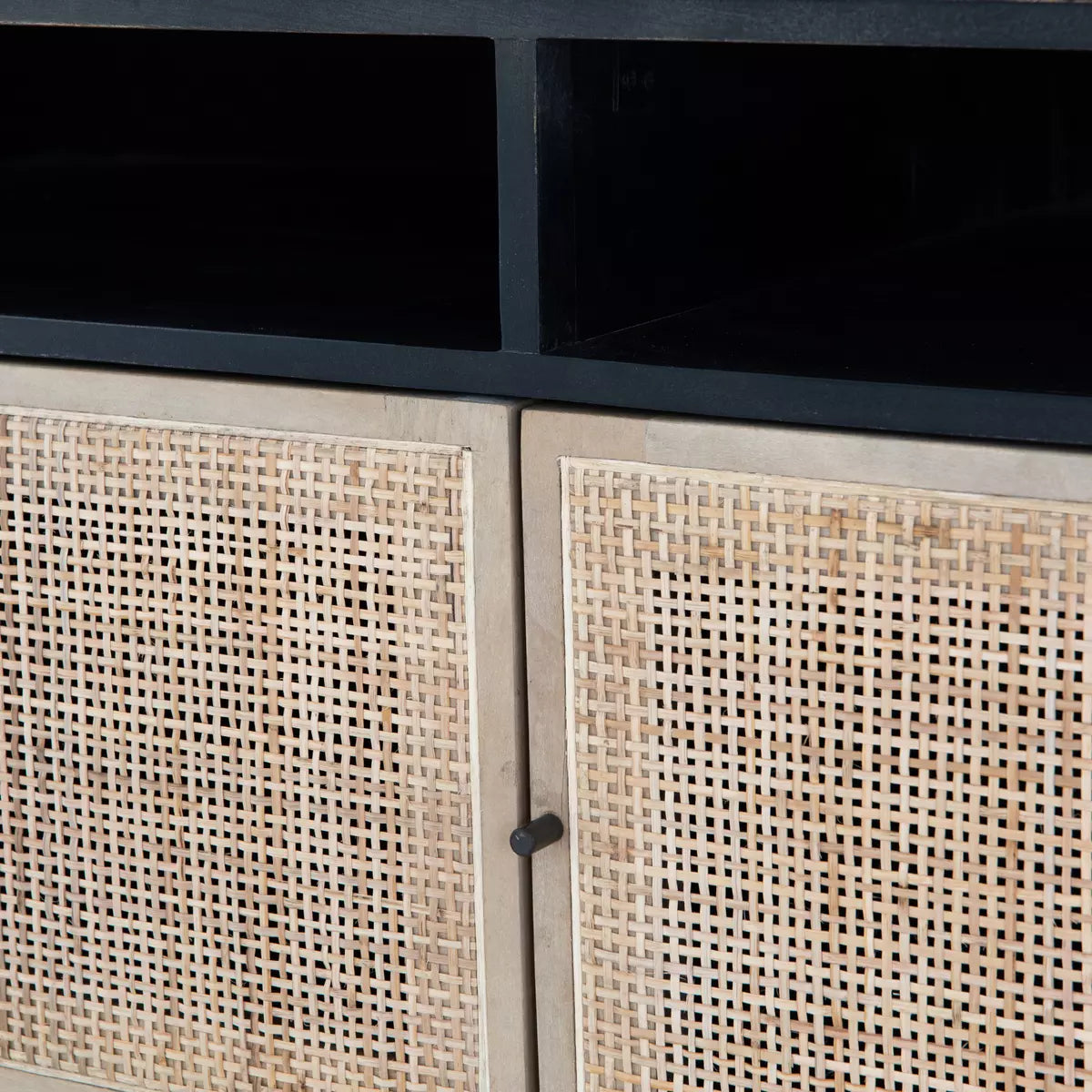 Canework 3 Door Media Console