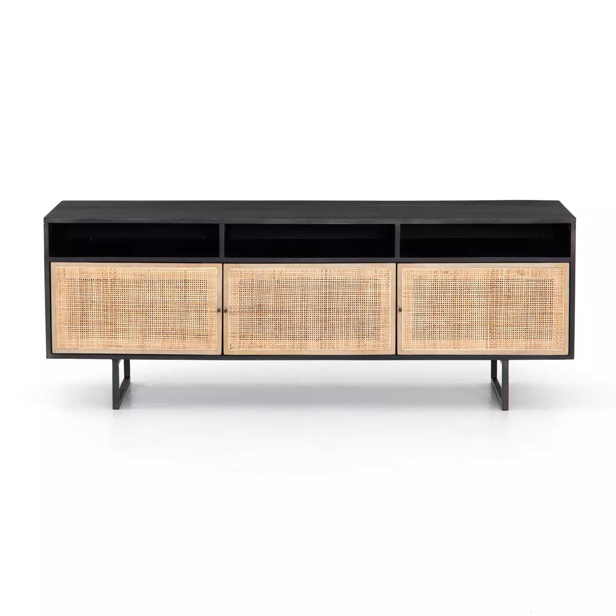 Canework 3 Door Media Console