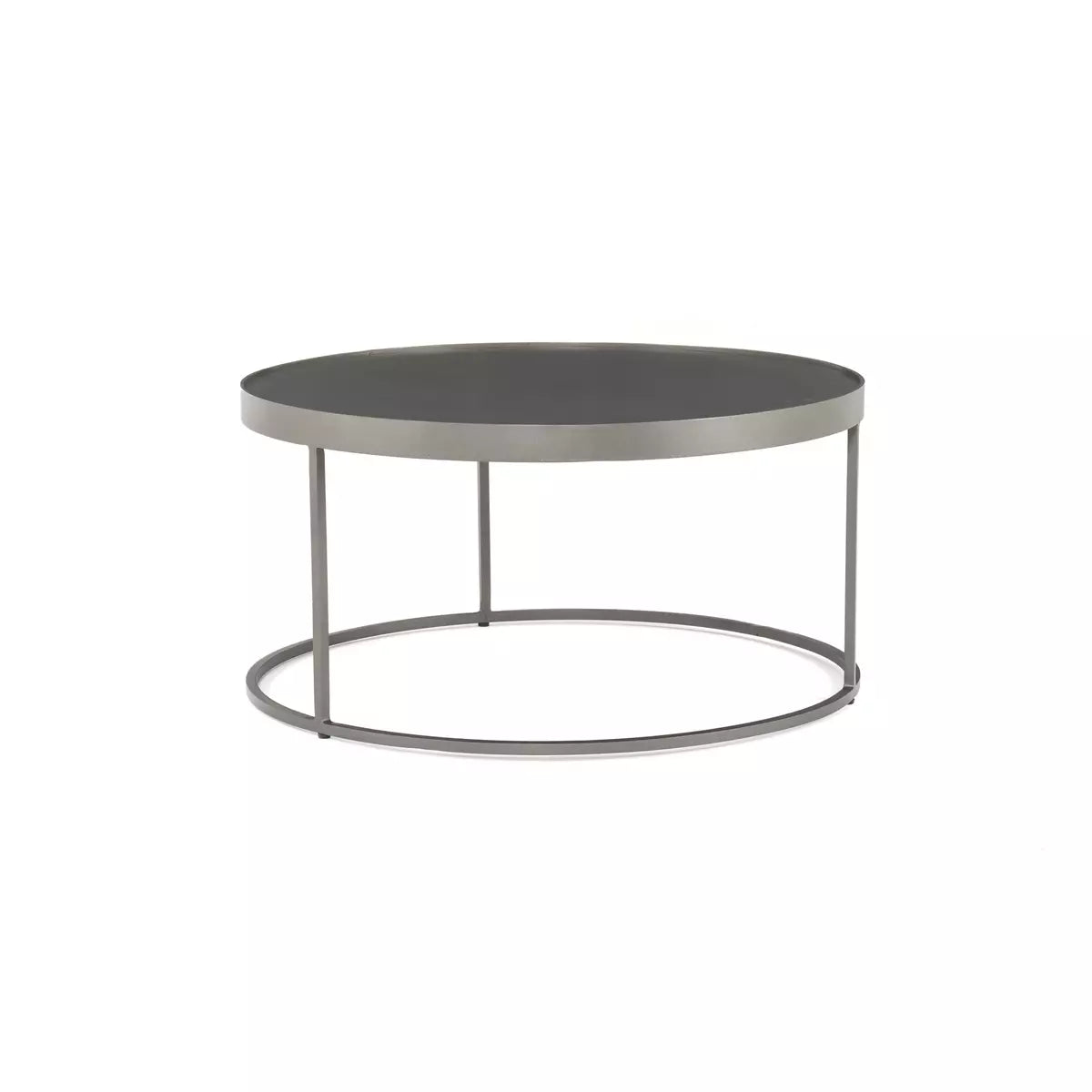 Marble and Iron Nested Coffee Table