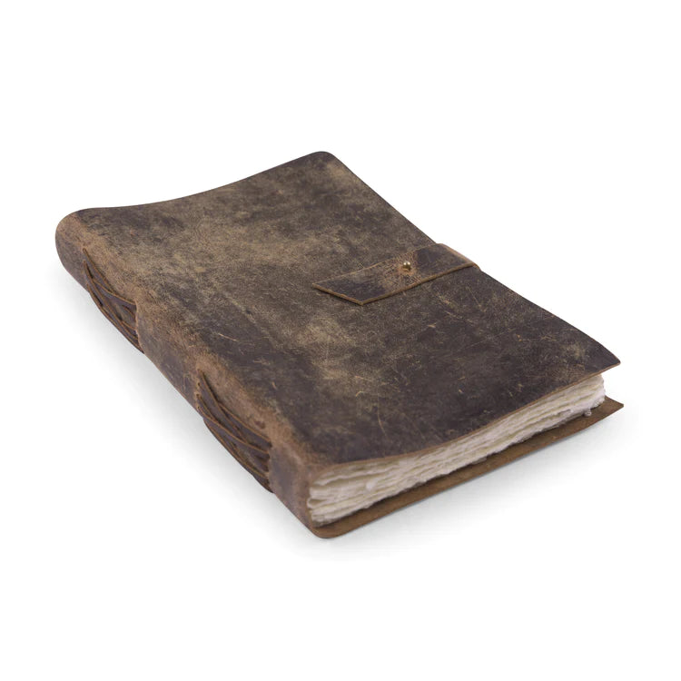 Scratched Leather Journal 6.5" x 9.5"