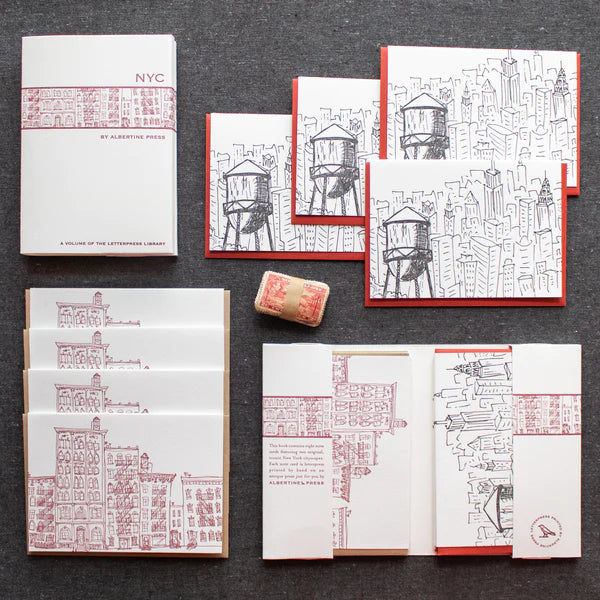 NYC Scenes Notecard Set of 8