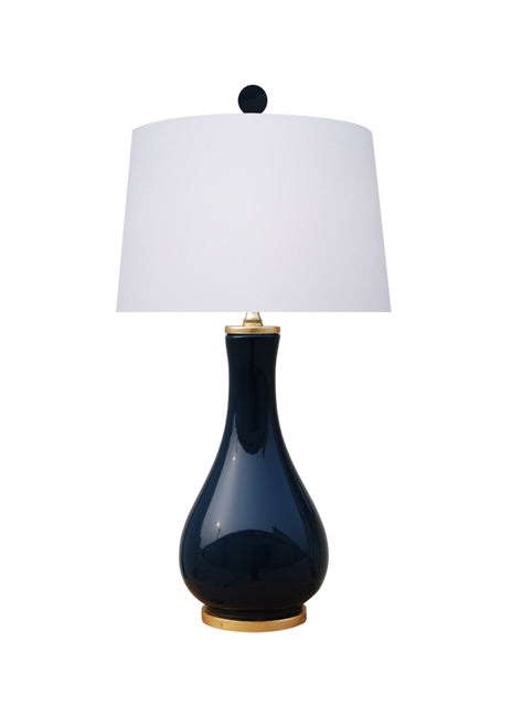 Midnight Blue Vase Table Lamp