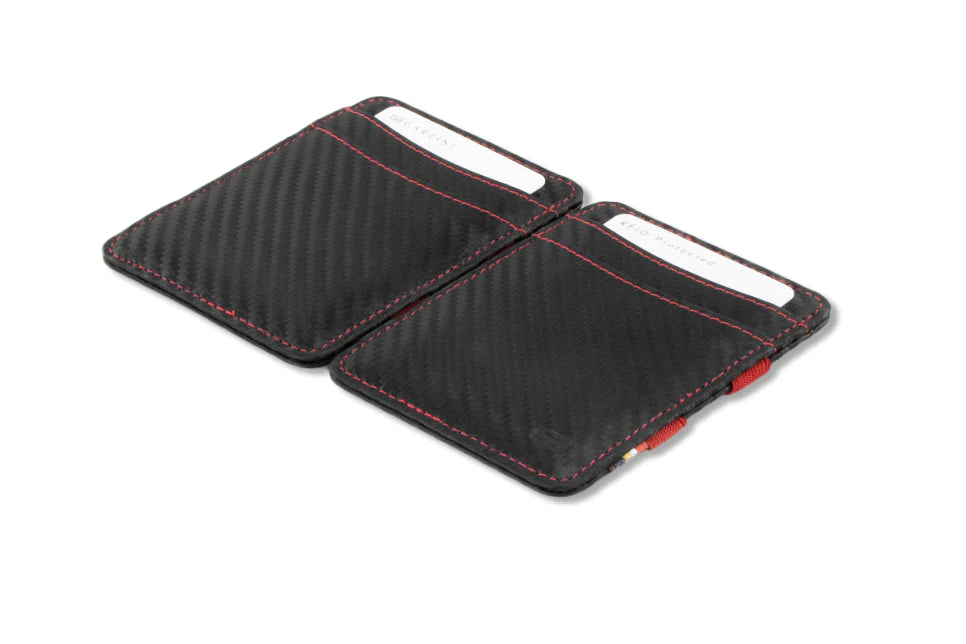 Carbon-Red Urban Magic Wallet