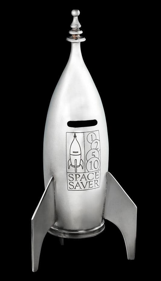 Space Saver Rocket Bank