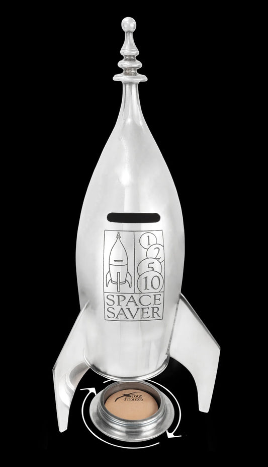 Space Saver Rocket Bank