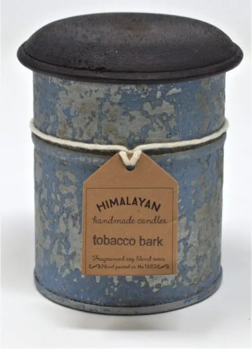 Tobacco Bark Spice Tin Candle