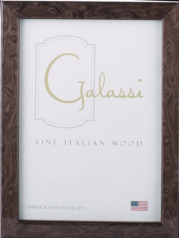 Charcoal Grey Wood Frame