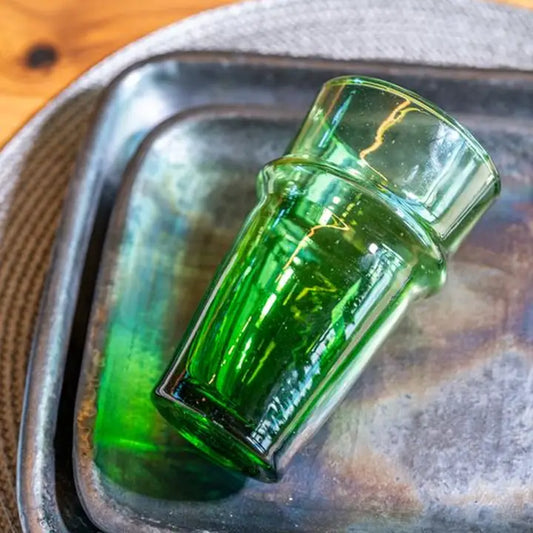 Green Beldi Moroccan 11oz Glass