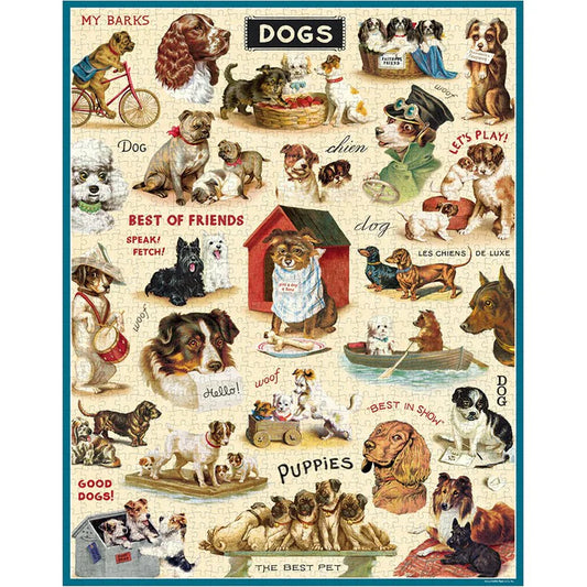Vintage Dogs Puzzle