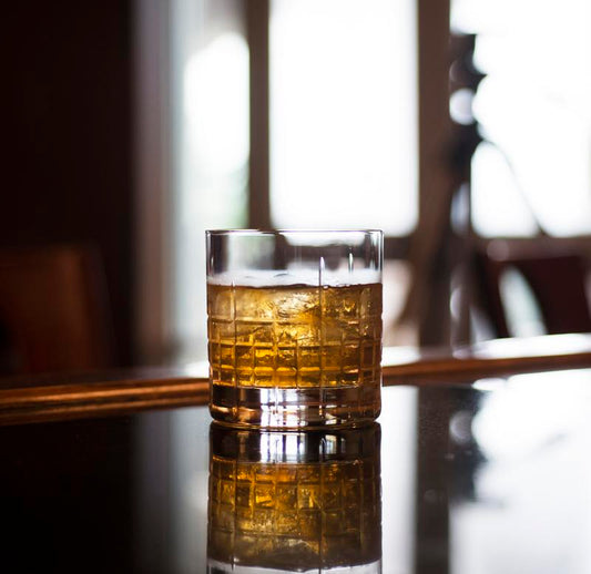 9oz Aberdeen Cut Whiskey Glass