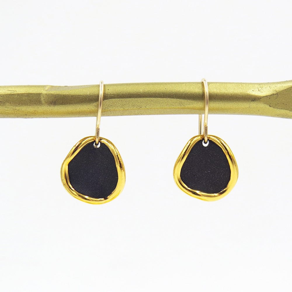 Coral Reef Earrings: Black