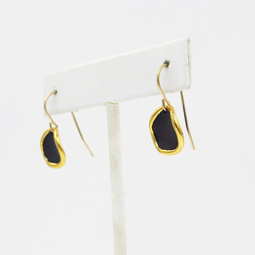 Coral Reef Earrings: Black