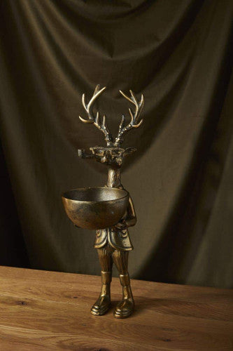 Deer with Dish