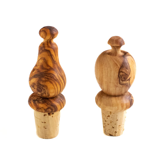 Olive Wood Bottle Stopper
