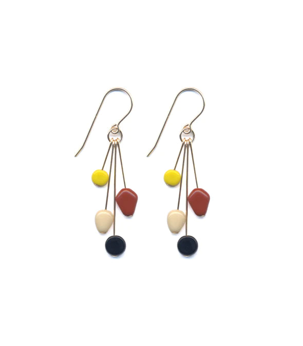 Sienna Cluster Earrings
