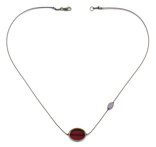 Red Galaxy Necklace