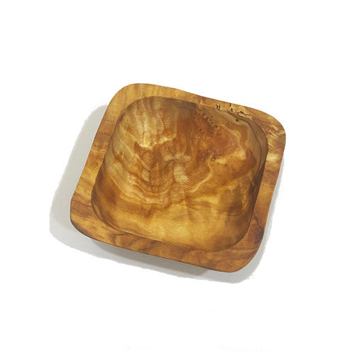 Olivewood Square Dipping Bowl
