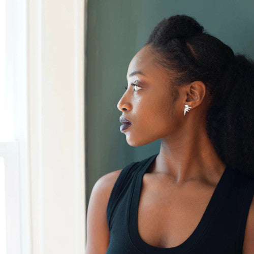 Punk Sterling Silver Studs