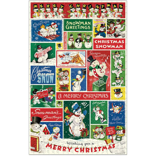 Christmas Snowman 500 pc Puzzle