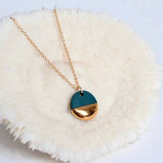 Flat Circle Necklace