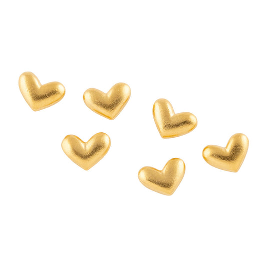 Golden Heart Pocket Charm