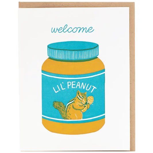 Welcome Lil' Peanut Card