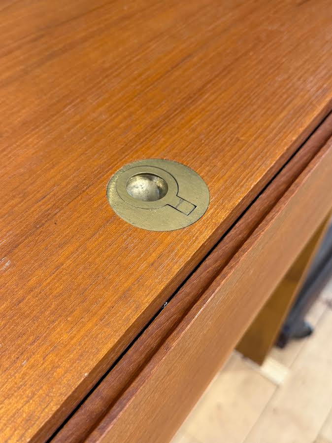 Teak Desk/Lift Top Vanity