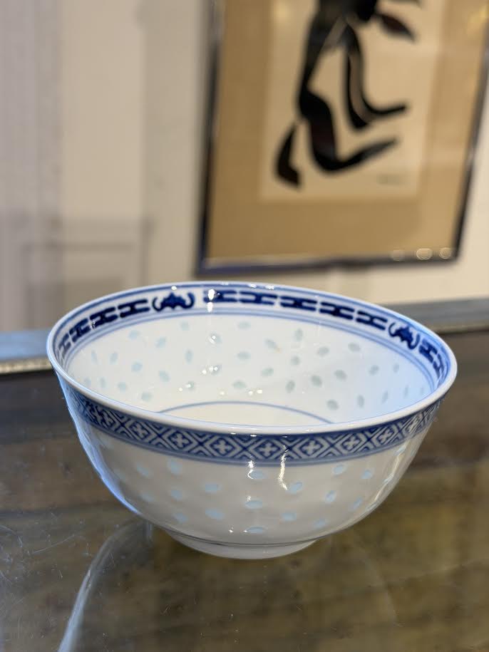 Rice Grain Tea or Rice Bowls - 4.5" Diam.