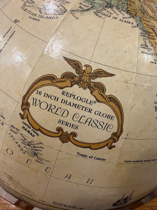 Replogle 16" World Classic Series Floor Globe