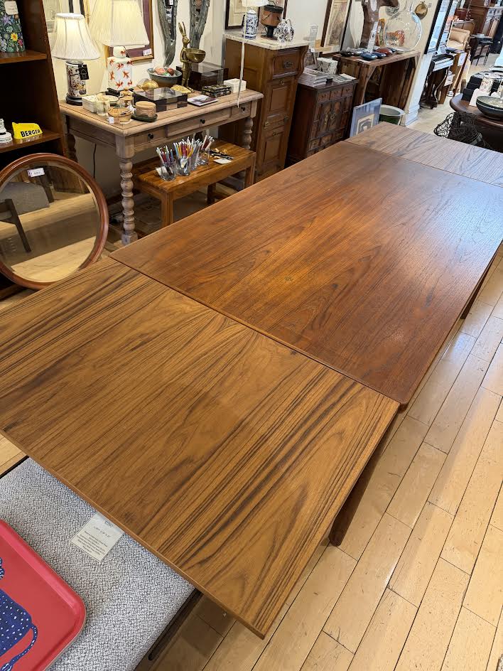 Danish Teak Refractory Dining Table
