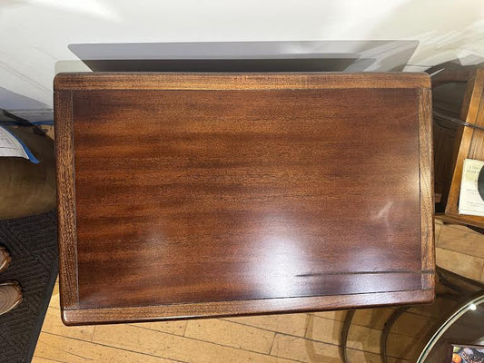 3 Drawer Bernhardt Campaign Style Dresser w/ Scratched Top