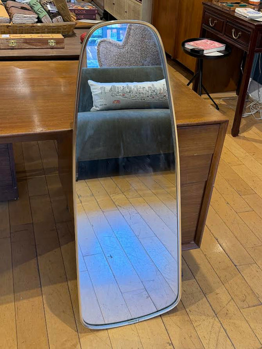 Tapered Mirror with Metal Frame