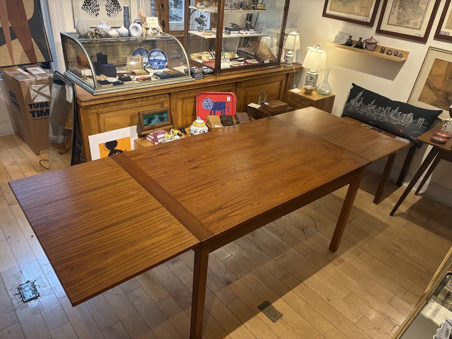 Danish Modern Teak Refractory Dining Table