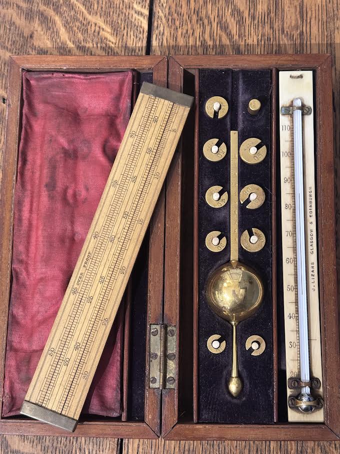 Sikes Hydrometer - Vintage Glasgow