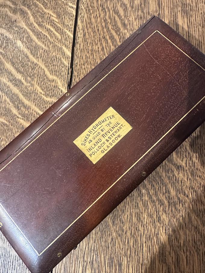 Sikes Hydrometer - Vintage Glasgow