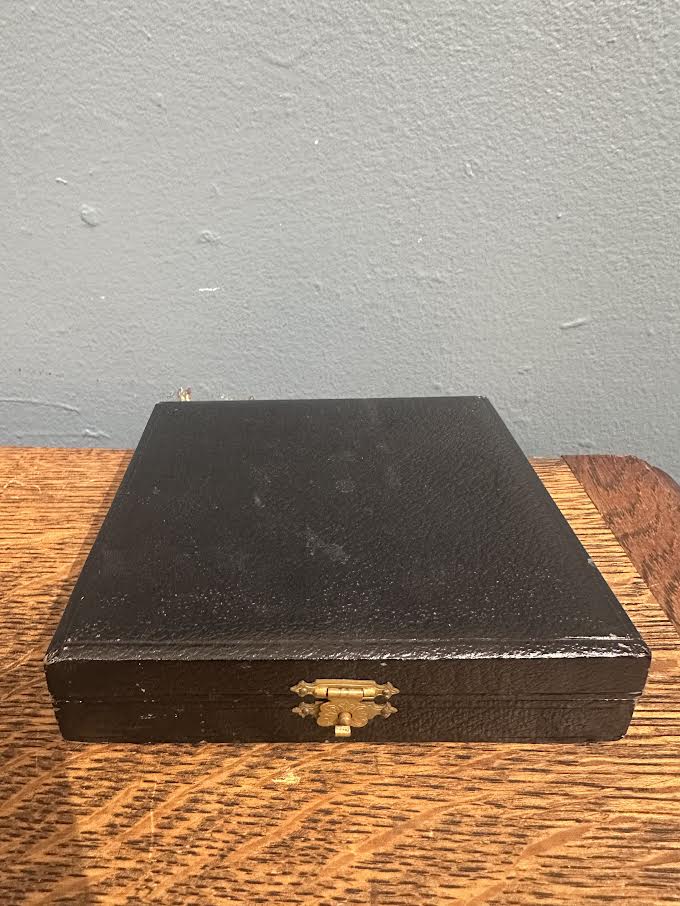 Set of 6 Colorful Demitasse Spoons in Case