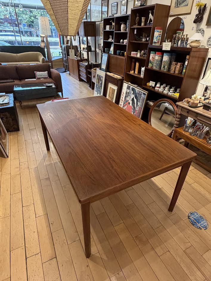 Danish Teak Refractory Dining Table