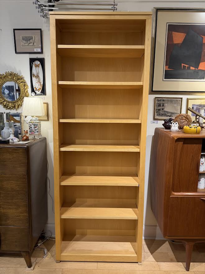 Tall Maple Bookcase